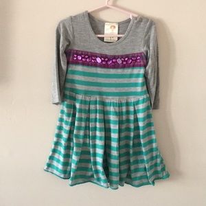 Ella and Lulu girls swing dress 3T